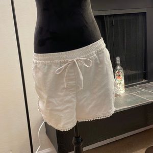 Loft White Shorts